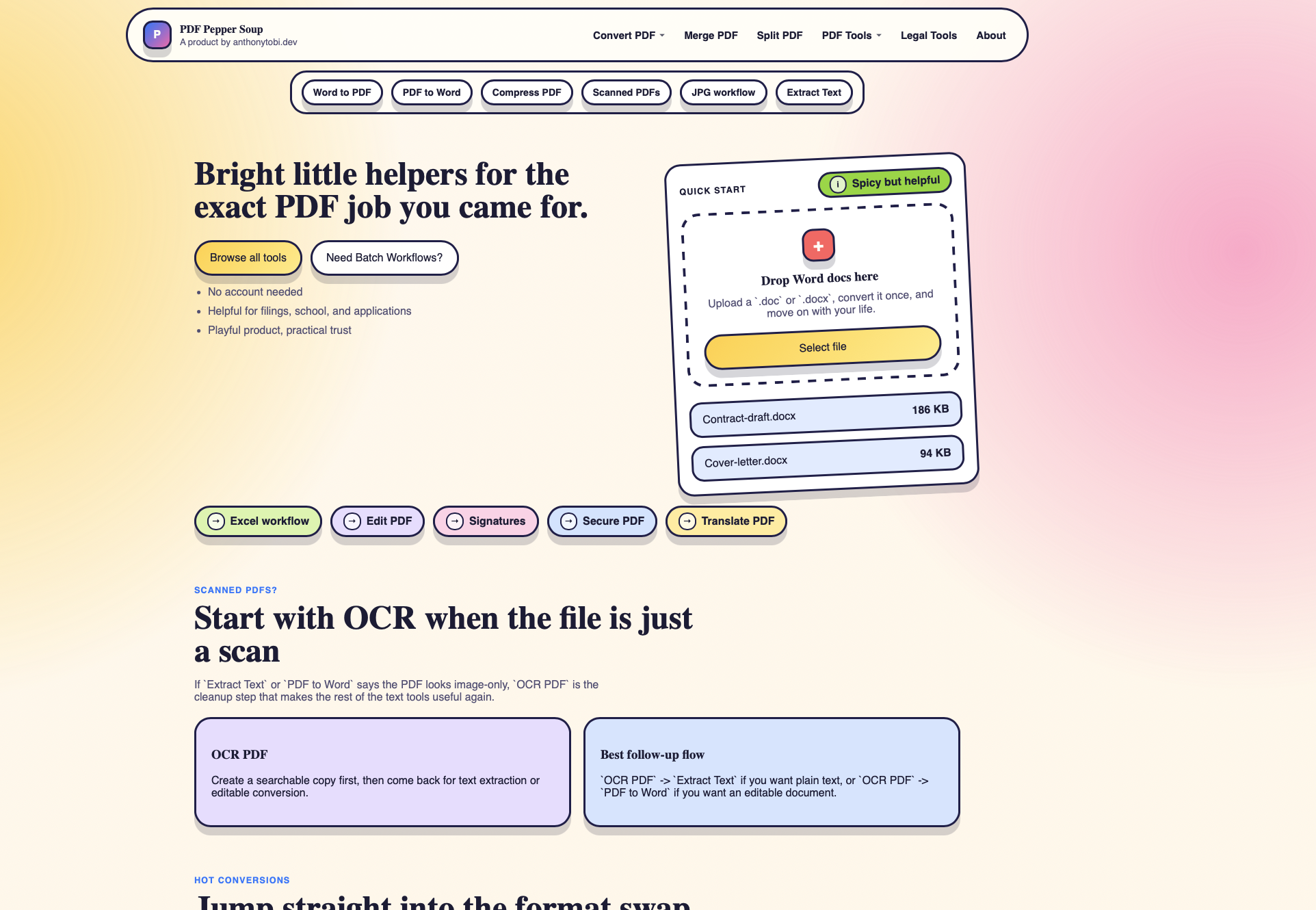 PDF Peppersoup preview